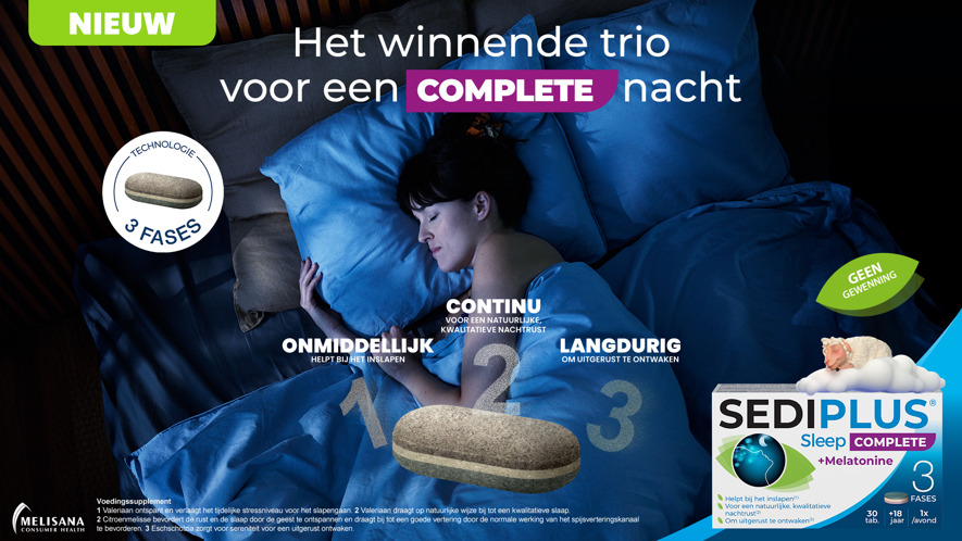 Ontdek de nieuwe Sediplus sleep!